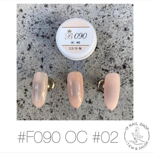 Bella Forma F090 - OC #02 (Translucent, soft texture) - Bee Lady nails & goods