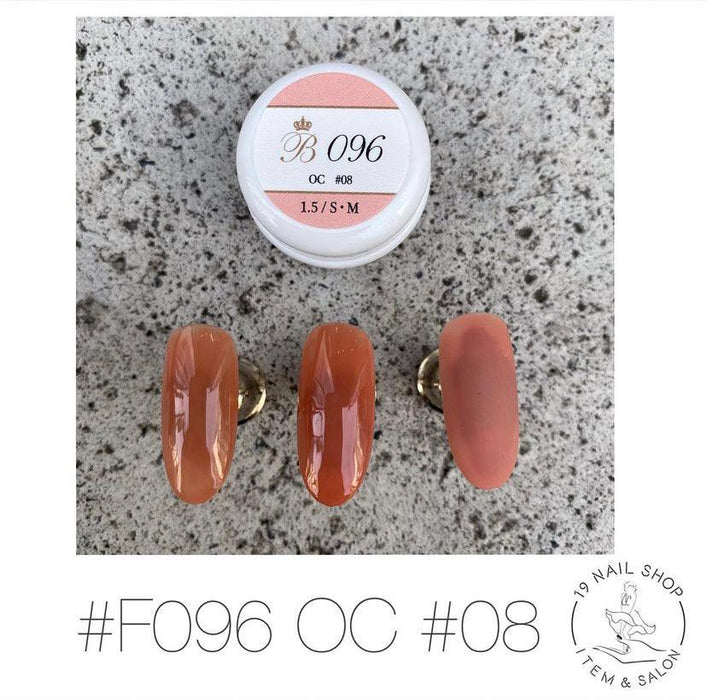 Bella Forma F096 - OC #08 (Translucent, soft texture) - Bee Lady nails & goods