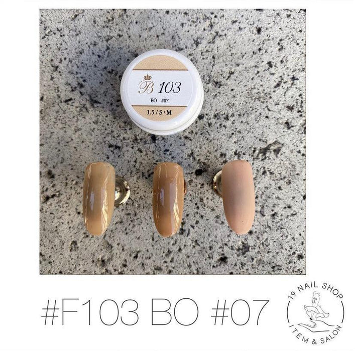 Bella Forma F103 - BO #07 (Translucent, soft texture) - Bee Lady nails & goods