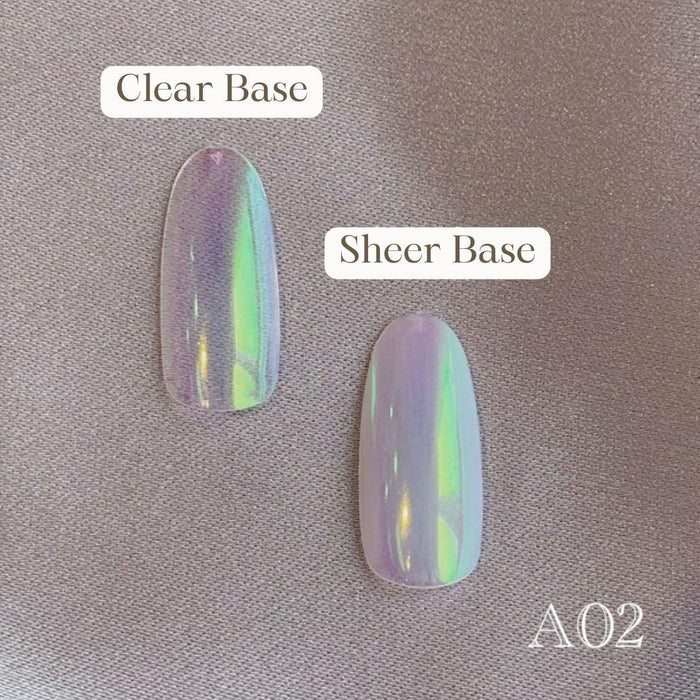 Candypaint - Fairy Aurora Powder A02 (Yellow/Green) 0.5g - Bee Lady Nails & Goods