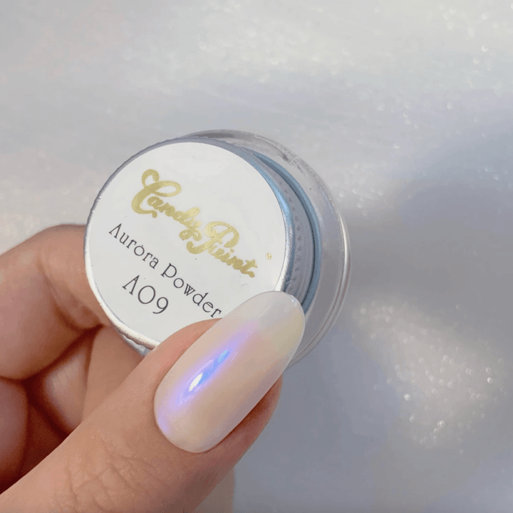 Candypaint - Fairy Aurora Powder A09 (Pearly Blue) 0.5g - Bee Lady Nails & Goods