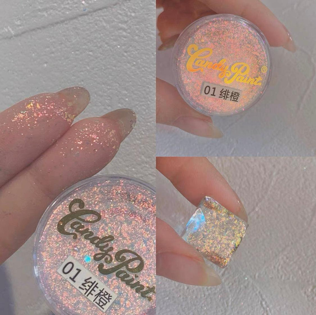 Candypaint - Opal Snowflakes Set 3 colours