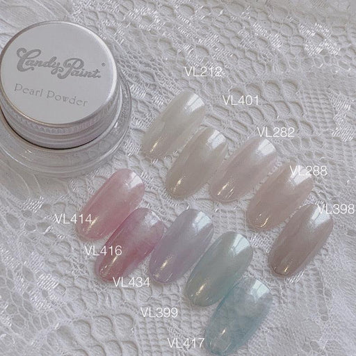Candypaint - White Pearly Chrome Powder (1.5g) - Bee Lady nails & goods