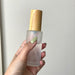Clear/Wooden Alcohol Spray Bottle - Bee Lady Nails & Goods