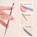 Flat Angle Cuticle Pusher + Single Use Sanding Tablet - Bee Lady Nails & Goods