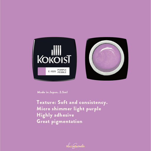 KOKOIST E-102S Purple Pebble - Bee Lady nails & goods