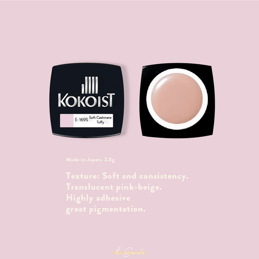 KOKOIST E-169S Soft Cashmere Toffy - Bee Lady nails & goods
