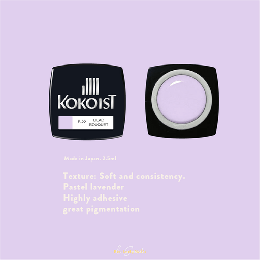 KOKOIST E-22 LILAC BOUQUET - Bee Lady nails & goods