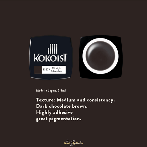 KOKOIST E-223 Midnight Chocolate - Bee Lady nails & goods