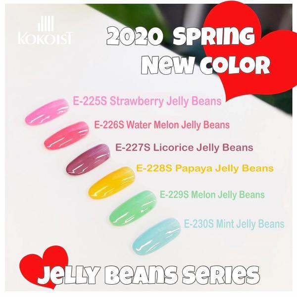 KOKOIST E-228S Mint Jelly Beans - Bee Lady nails & goods