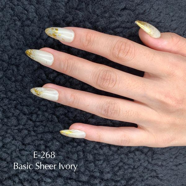 KOKOIST E-268S Basic Sheer Ivory - Bee Lady nails & goods