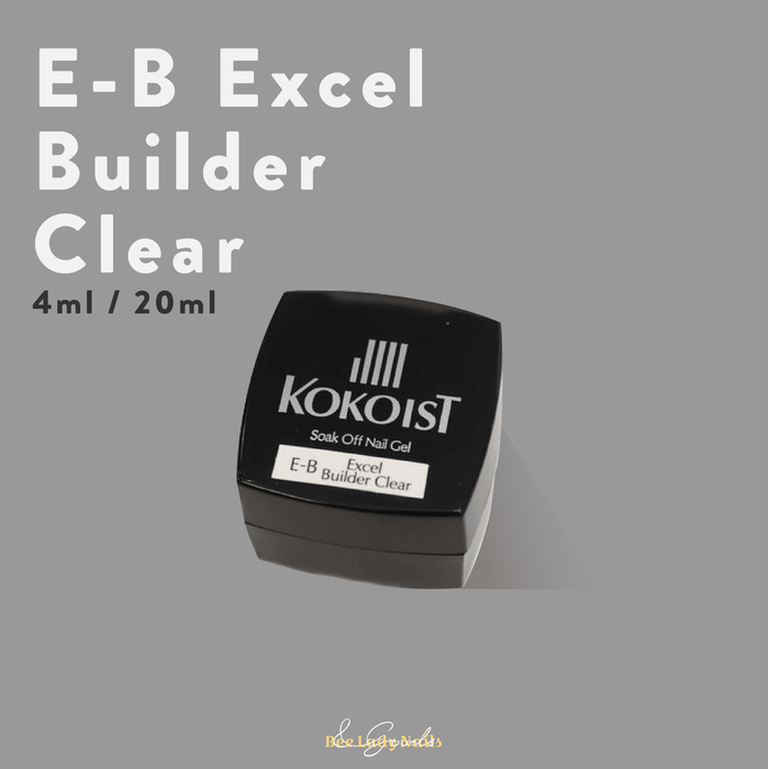 KOKOIST E-B Excel Builder Clear 4g/ 20g - Bee Lady nails & goods