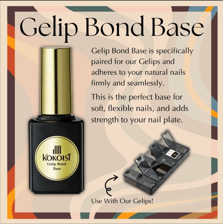 KOKOIST Gelip - Gelip Bond Base 15ml (The gel made for bonding nail tips) - Bee Lady nails & goods