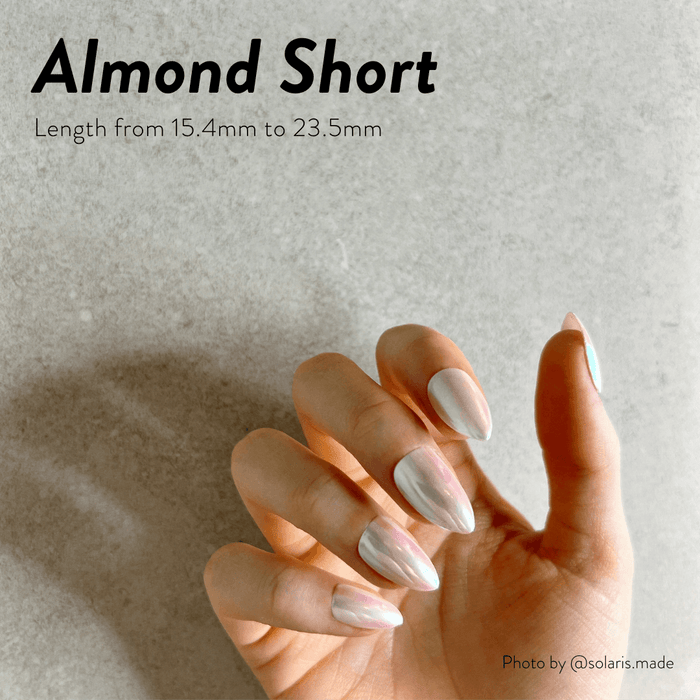 KOKOIST Gelip Refill - Short Almond (30 pcs) - Bee Lady nails & goods
