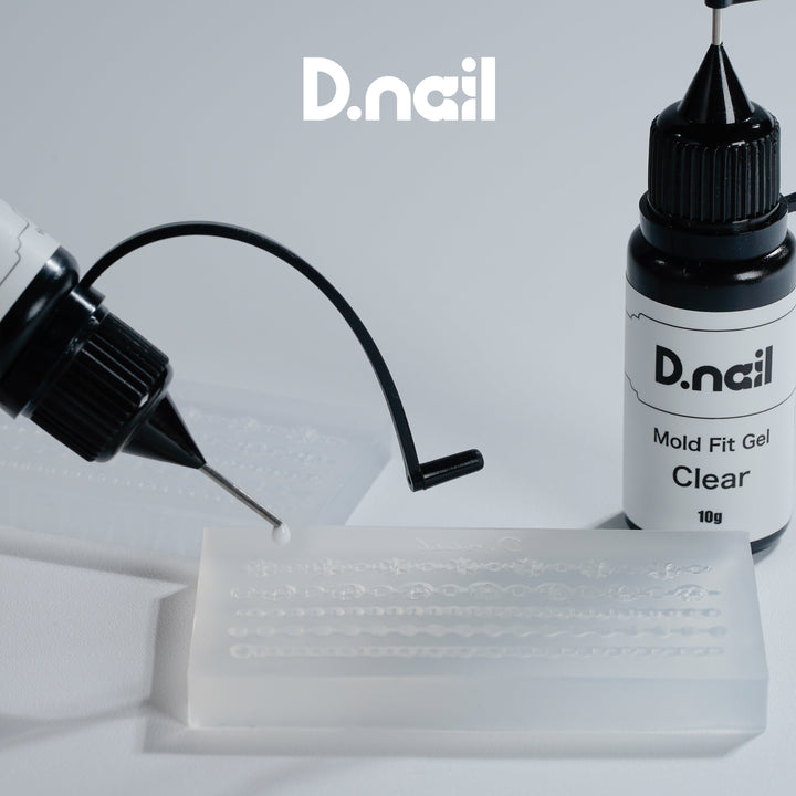 D.nail - Mold Fit Gel (3 Colours - Clear/White/Black)
