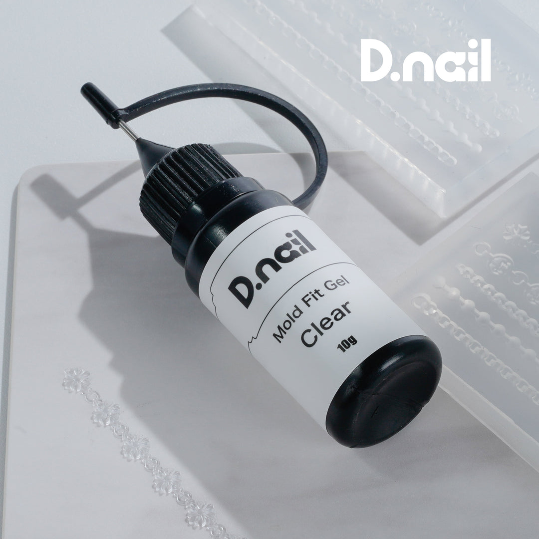 D.nail - Mold Fit Gel (3 Colours - Clear/White/Black)