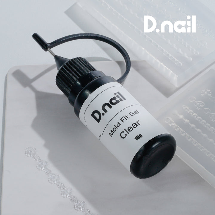 D.nail - Mold Fit Gel (3 Colours - Clear/White/Black)