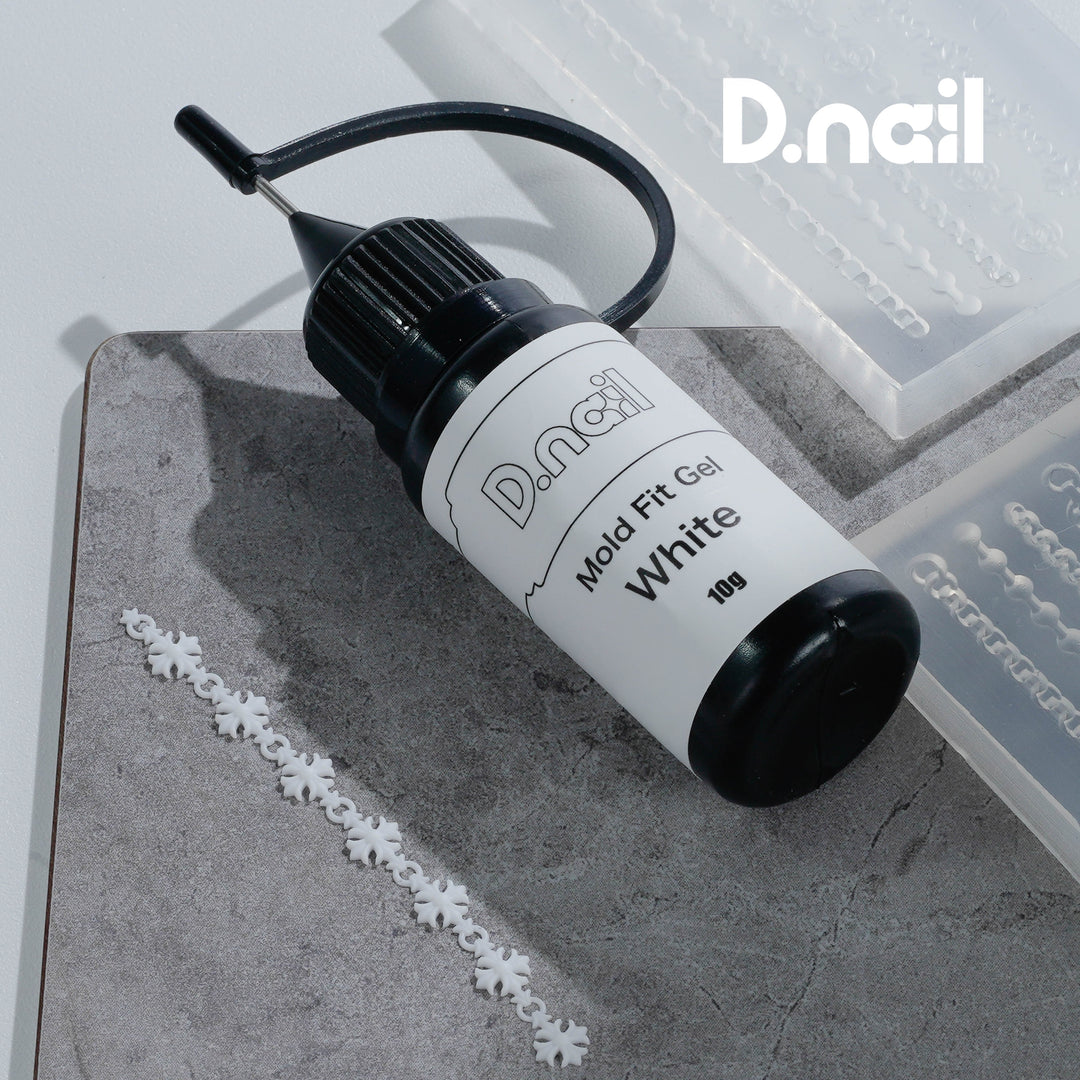 D.nail - Mold Fit Gel (3 Colours - Clear/White/Black)