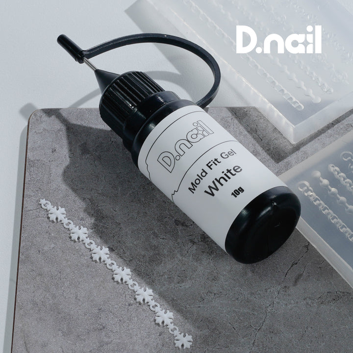 D.nail - Mold Fit Gel (3 Colours - Clear/White/Black)