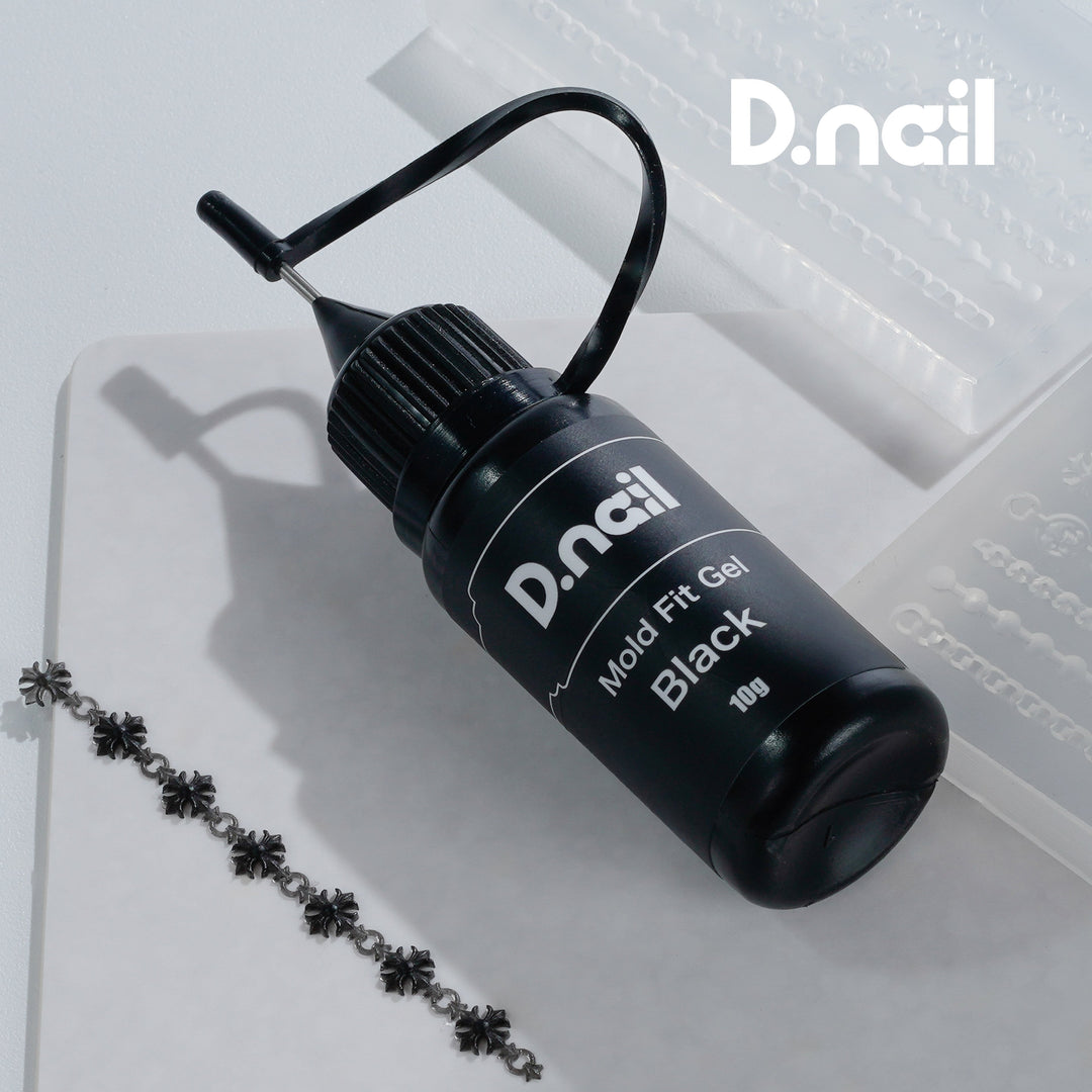 D.nail - Mold Fit Gel (3 Colours - Clear/White/Black)