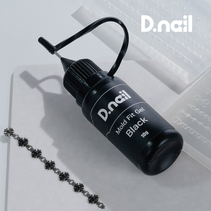 D.nail - Mold Fit Gel (3 Colours - Clear/White/Black)