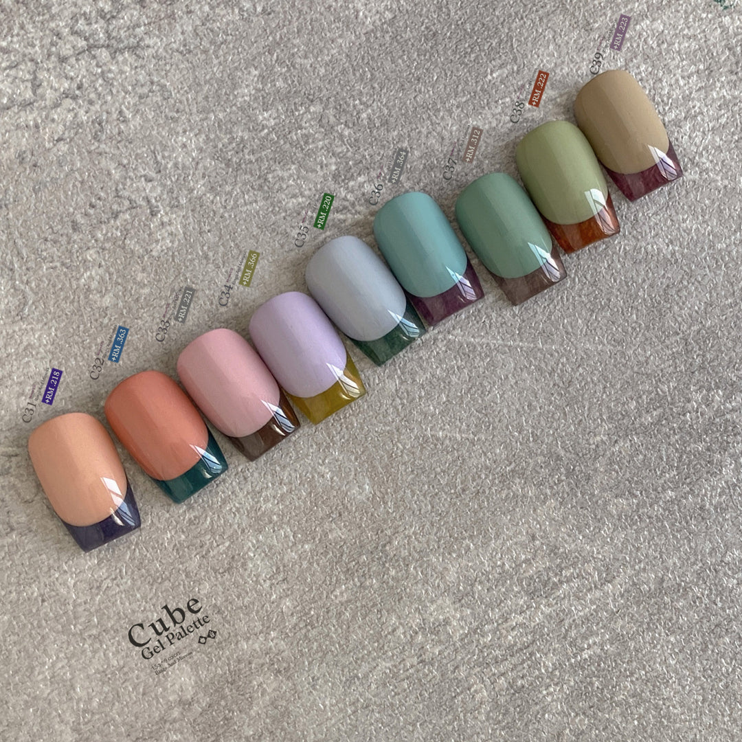 Ringo and Mimosa - Cube 9 Colour Set- Monet