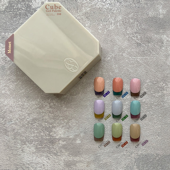 Ringo and Mimosa - Cube 9 Colour Set- Monet