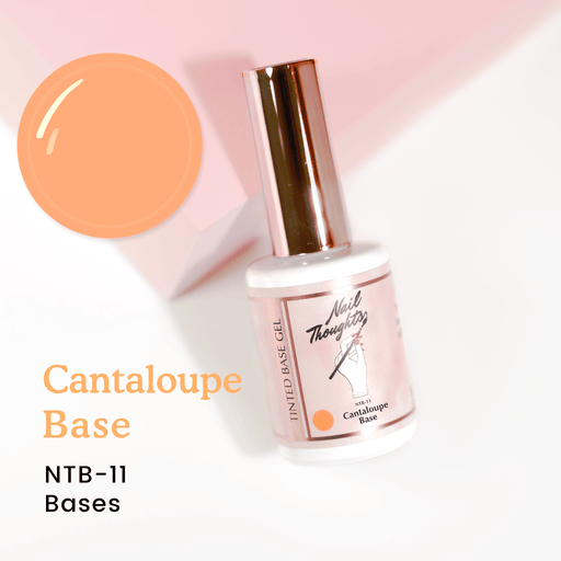 Nail Thoughts [NTB-11] Canteloupe Tinted Builder Base Gel in bottle - Bee Lady Nails & Goods