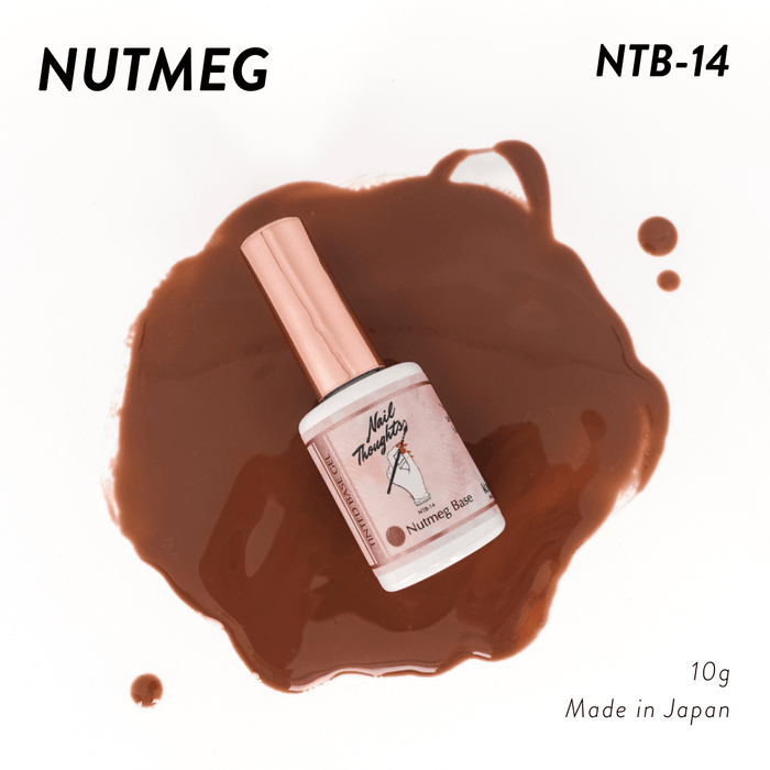 Nail Thoughts [NTB-14] Nutme Tinted Builder Base Gel in bottle - Bee Lady nails & goods