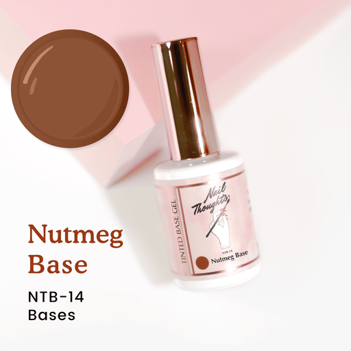 Nail Thoughts [NTB-14] Nutme Tinted Builder Base Gel in bottle - Bee Lady Nails & Goods