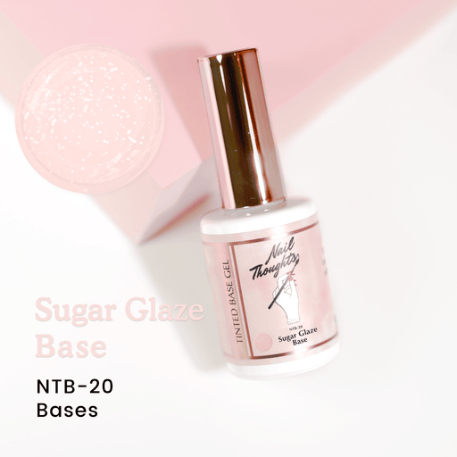 Nail Thoughts [NTB-20] Sugar Glaze Tinted Base Gel in bottle - Bee Lady Nails & Goods