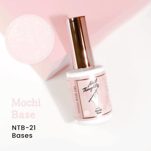 Nail Thoughts [NTB-21] Mochi Tinted Base Gel in bottle - Bee Lady Nails & Goods