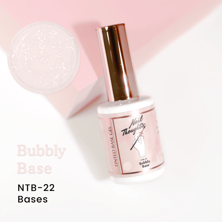 Nail Thoughts [NTB-22] Bubbly Tinted Base Gel in bottle - Bee Lady Nails & Goods