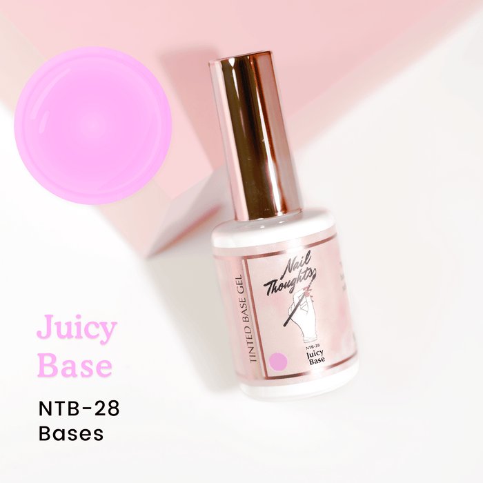 Nail Thoughts [NTB-28] Juicy Tinted Base Gel in bottle - Bee Lady Nails & Goods