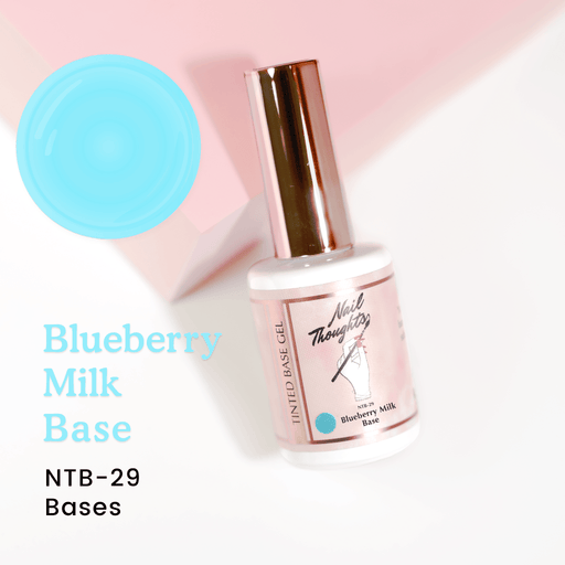 Nail Thoughts [NTB-29] Blueberry Milk Tinted Base Gel in bottle - Bee Lady Nails & Goods