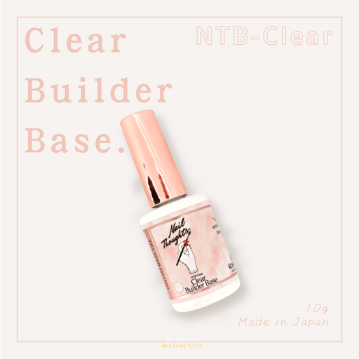 Nail Thoughts [NTB-Clear] Clear Builder Base Gel In The Bottle - Bee Lady nails & goods