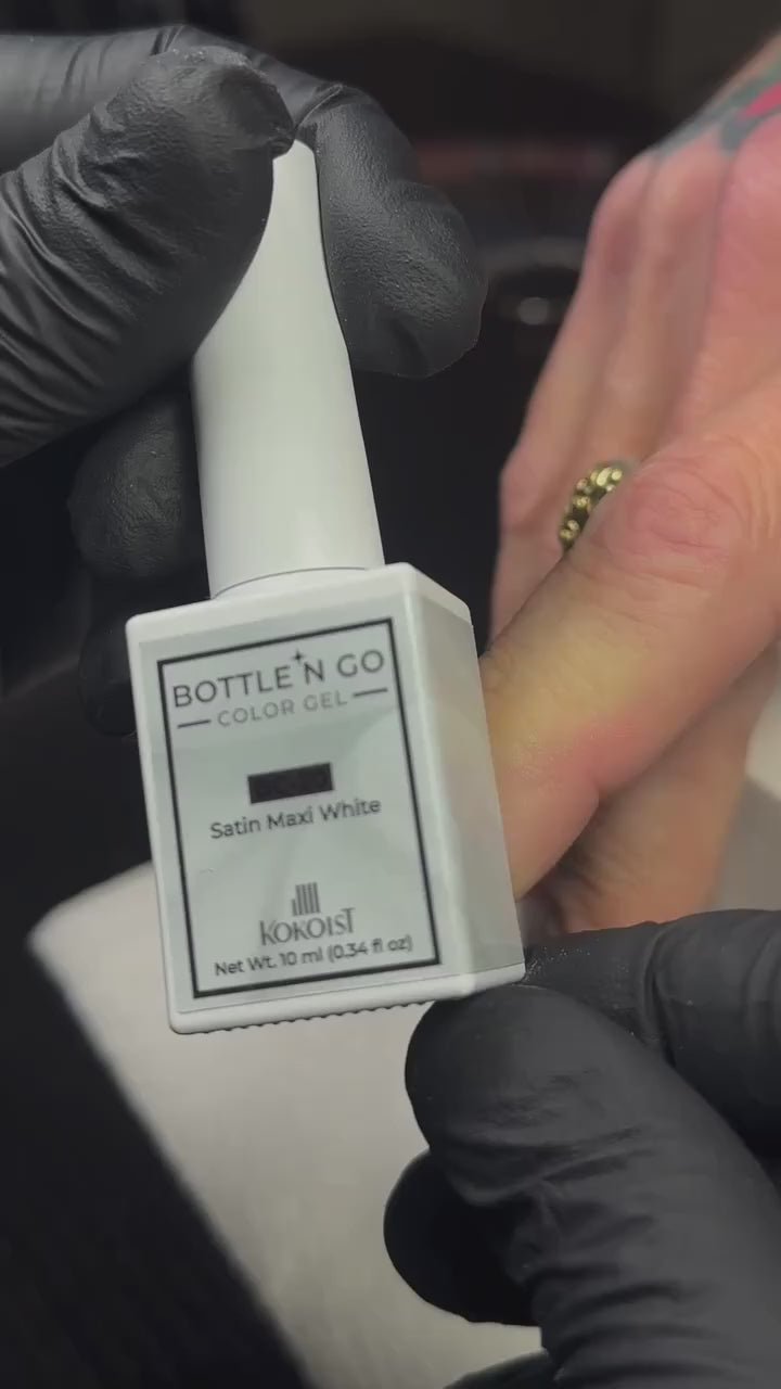 KOKOIST Bottle 'N Go Colour Gel BC-20 Satin Maxi White
