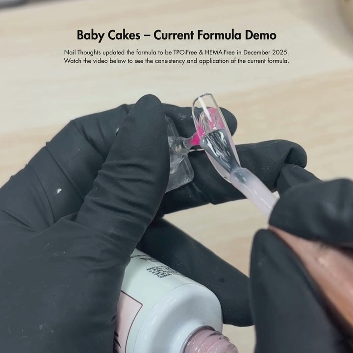(Best Seller) Nail Thoughts [NTB-24] Baby Cakes Tinted Builder Base Gel in bottle