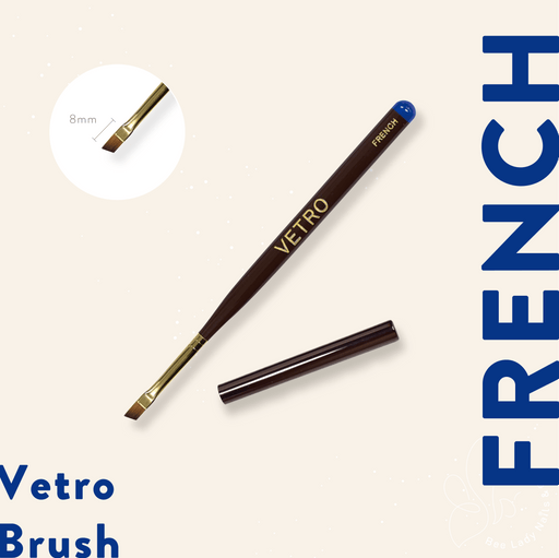 VETRO No. 19 Brush - FRENCH - Bee Lady nails & goods