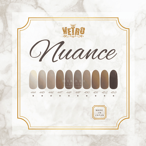 VETRO - Nuance Collection 10 colours - Bee Lady nails & goods