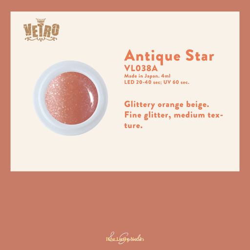 VETRO VL038A - Antique Star - Bee Lady nails & goods