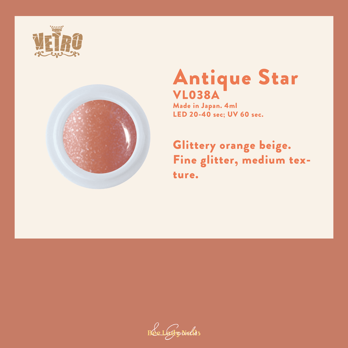 VETRO VL038A - Antique Star - Bee Lady nails & goods