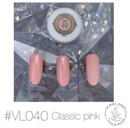 VETRO VL040A - Classic Pink - Bee Lady nails & goods