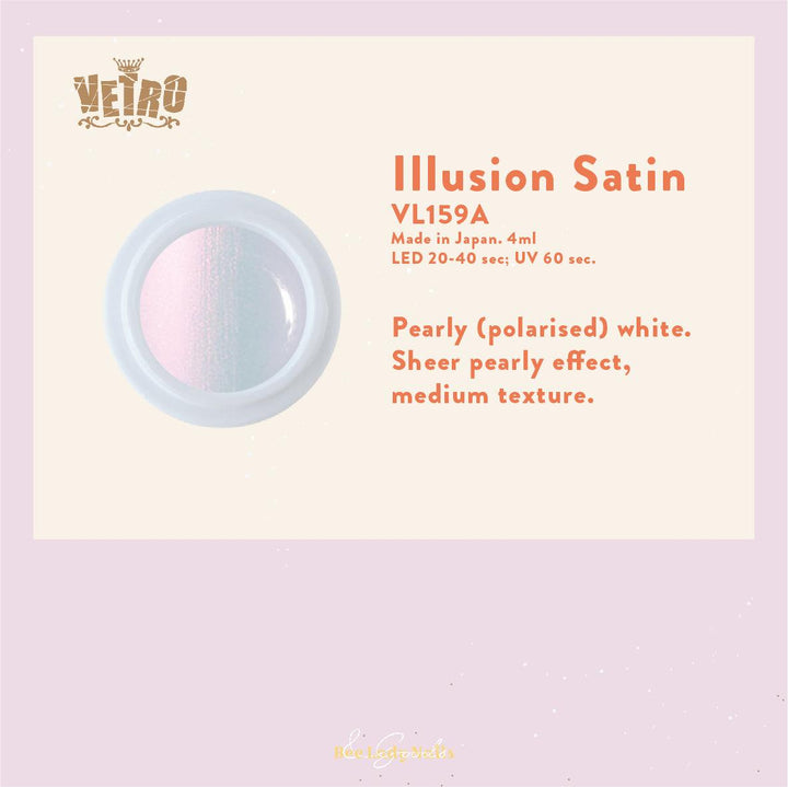 VETRO VL159A - Illusion Satin - Bee Lady nails & goods