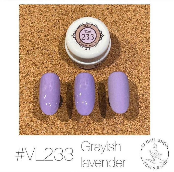 VETRO VL233A - Grayish Lavender - Bee Lady nails & goods