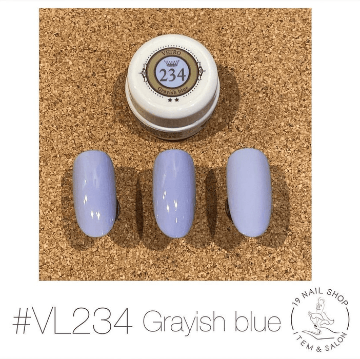 VETRO VL234A - Grayish Blue - Bee Lady nails & goods