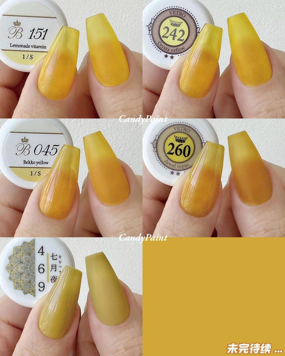 VETRO VL242A - Crysta Yellow - Bee Lady nails & goods