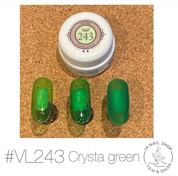 VETRO VL243A - Crysta Green - Bee Lady nails & goods