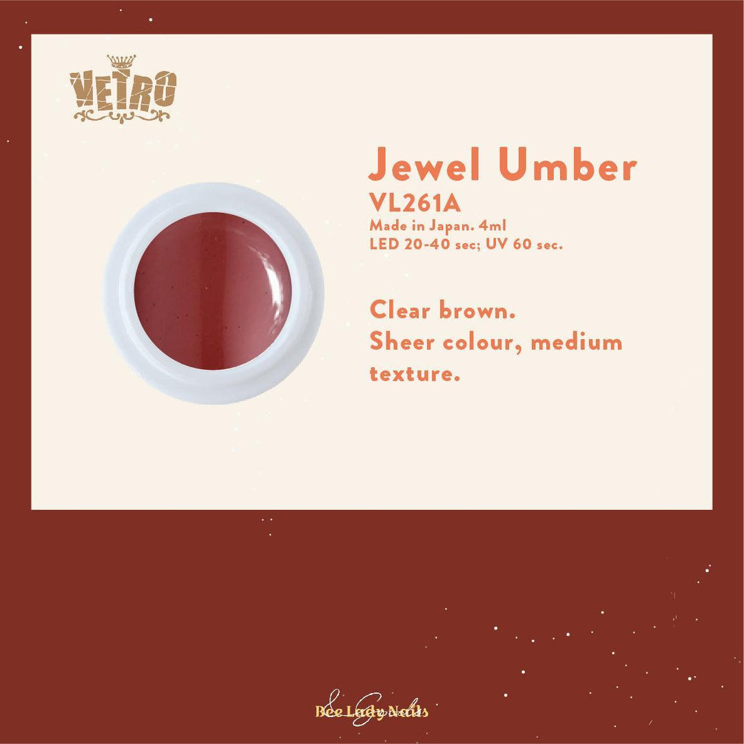 VETRO VL261A - Jewel Umber - Bee Lady nails & goods