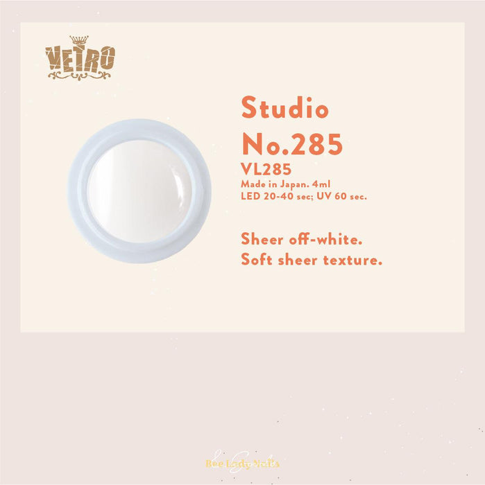 VETRO VL285 - Studio No.285 - Bee Lady nails & goods